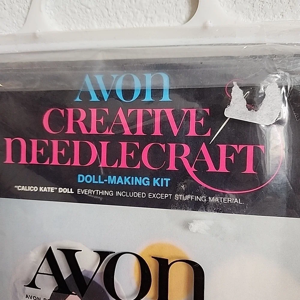 Vintage Avon Calico Kate Doll Making Craft Kit 1973‎ Creative Needlecraft New